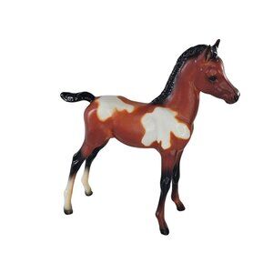Breyer Horse #497679 Sears Wish Book Red Bay Tobiano Proud Arabian Mare Foal